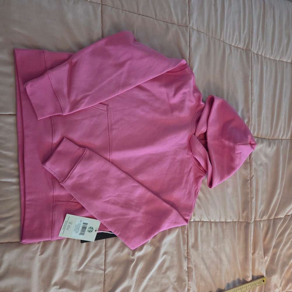 Starbucks Charity Pink Bearista Graphic Hoodie Pullover Small NWT